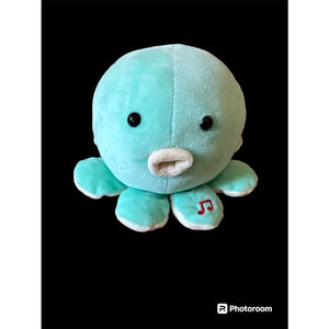 Cuddle Barn Inky the Octopus " Bubble Kiss Sounds"